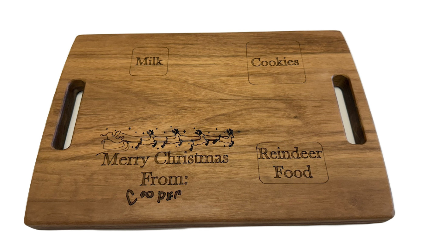 Christmas cookie board