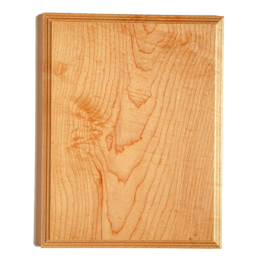 Maple No Glue Joint Plaque image 0