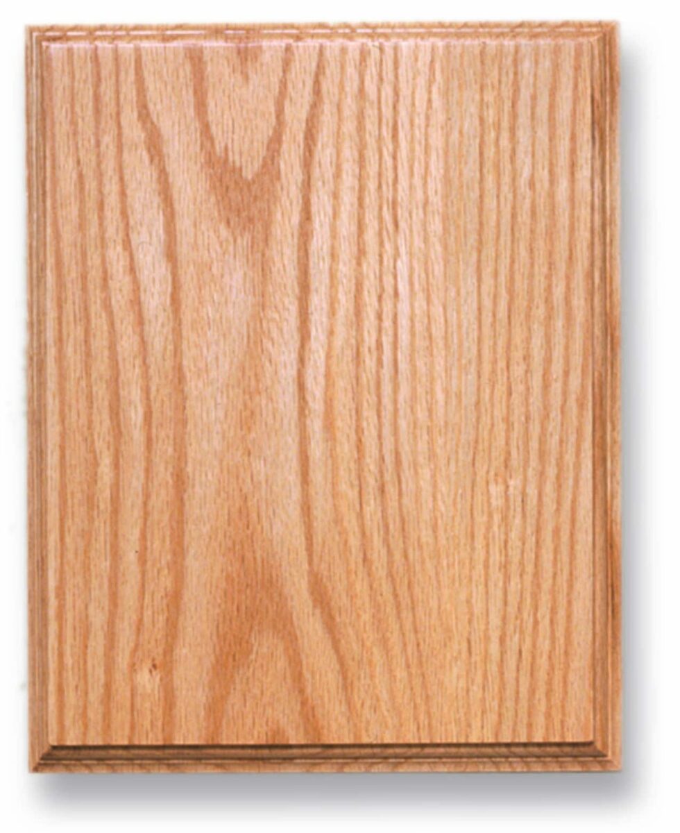 Oak Rectangle Plaque image 0