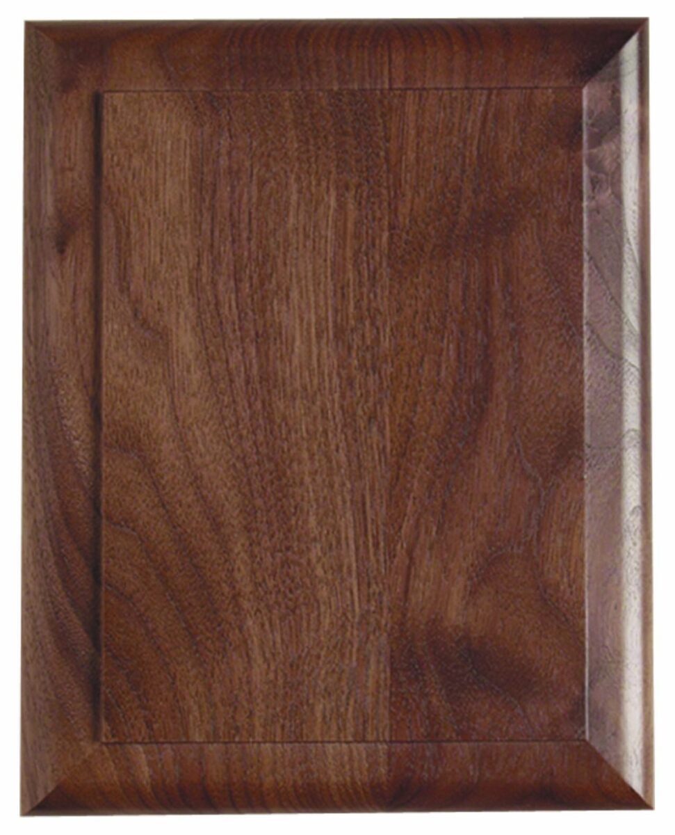 Walnut Rectangle Plaque image 0