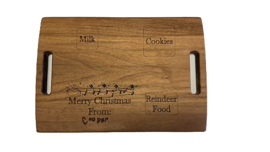 Christmas cookie board