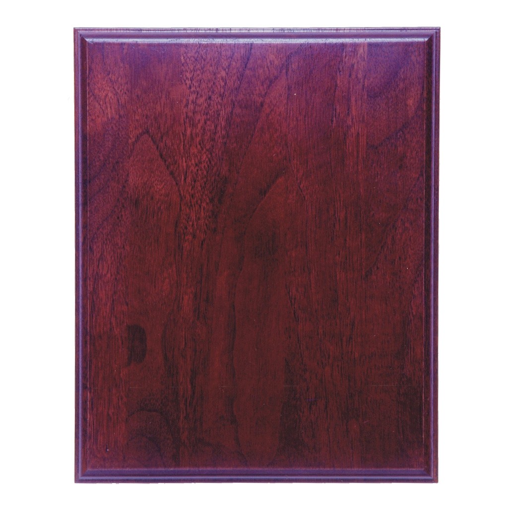 Cherry with Cherry Finish Rectangle Plaque