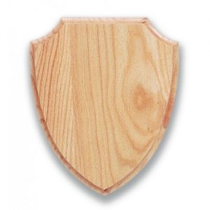 Wood Shield Plaque For Taxidermy Mounting