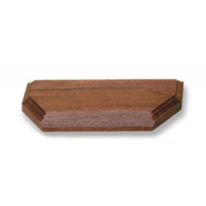Wood bevel wood bases by Big Sky Woodcrafters