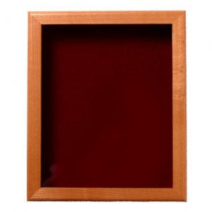 Cherry wood shadow box from Big Sky Woodcrafters