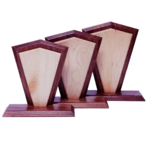 Stand up wooden plaque